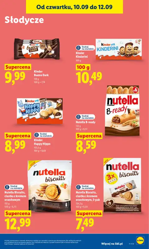 Lidl - gazetka promocyjna Oferta od czwartku od czwartku 10.09 do soboty 12.09 - strona 67