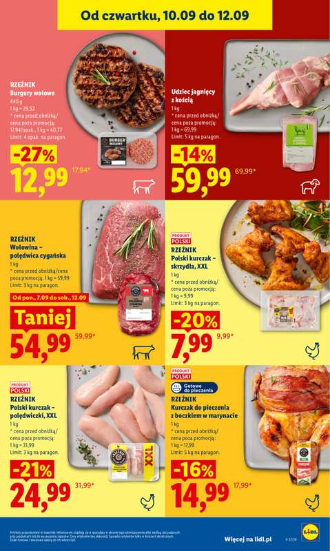 Lidl - gazetka promocyjna Oferta od czwartku od czwartku 10.09 do soboty 12.09 - strona 51