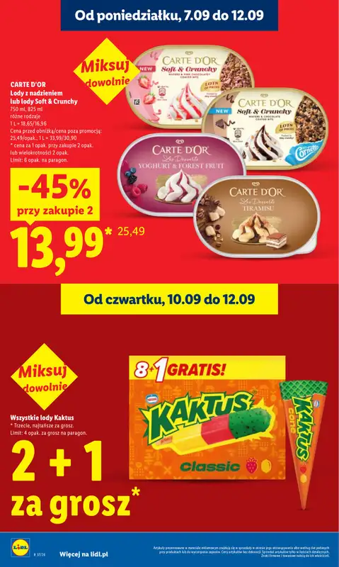 Lidl - gazetka promocyjna Oferta od czwartku od czwartku 10.09 do soboty 12.09 - strona 22