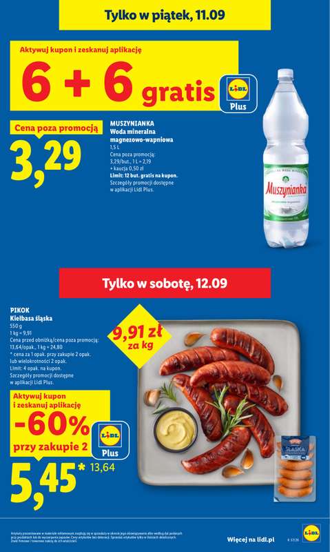 Lidl - gazetka promocyjna Oferta od czwartku od czwartku 10.09 do soboty 12.09 - strona 7