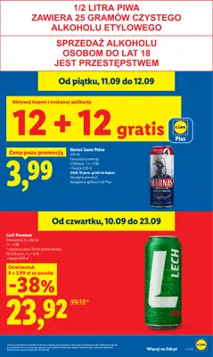 Lidl - gazetka promocyjna Oferta od czwartku od czwartku 10.09 do soboty 12.09 - strona 25