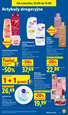 Lidl - gazetka promocyjna Oferta od czwartku od czwartku 10.09 do soboty 12.09 - strona 79
