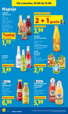 Lidl - gazetka promocyjna Oferta od czwartku od czwartku 10.09 do soboty 12.09 - strona 62
