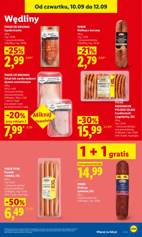 Lidl - gazetka promocyjna Oferta od czwartku od czwartku 10.09 do soboty 12.09 - strona 55