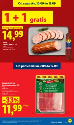 Lidl - gazetka promocyjna Oferta od czwartku od czwartku 10.09 do soboty 12.09 - strona 17