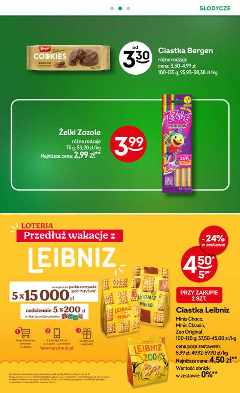 Żabka - gazetka promocyjna Gazetka od środy 09.09 do wtorku 22.09 - strona 24