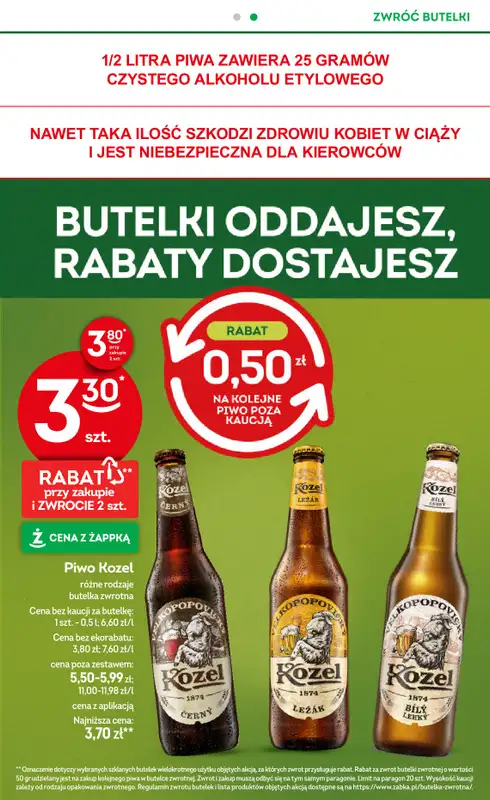 Żabka - gazetka promocyjna Gazetka od środy 09.09 do wtorku 22.09 - strona 33