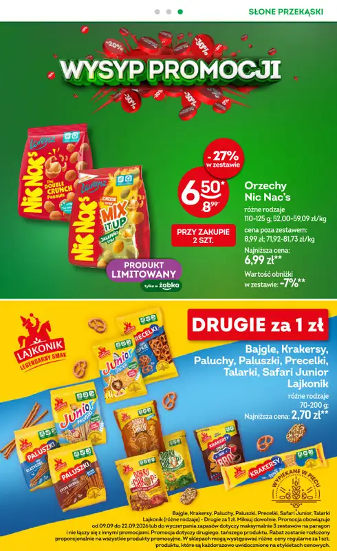 Żabka - gazetka promocyjna Gazetka od środy 09.09 do wtorku 22.09 - strona 22