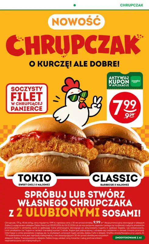Żabka - gazetka promocyjna Gazetka od środy 09.09 do wtorku 22.09 - strona 3