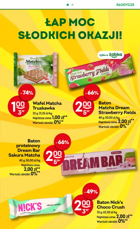 Żabka - gazetka promocyjna Gazetka od środy 09.09 do wtorku 22.09 - strona 74