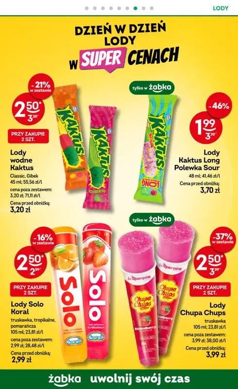Żabka - gazetka promocyjna Gazetka od środy 09.09 do wtorku 22.09 - strona 47