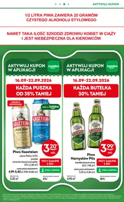 Żabka - gazetka promocyjna Gazetka od środy 09.09 do wtorku 22.09 - strona 30