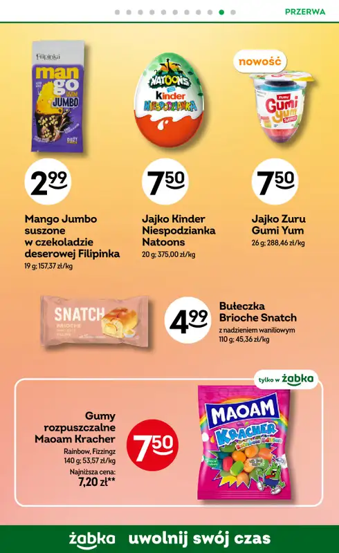 Żabka - gazetka promocyjna Gazetka od środy 09.09 do wtorku 22.09 - strona 71