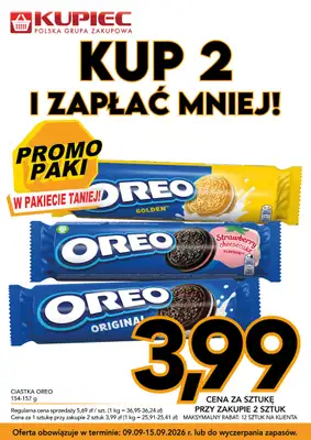 Kupiec - gazetka promocyjna Promopaki od środy 09.09 do wtorku 15.09 - strona 2