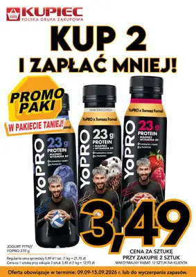 Kupiec - gazetka promocyjna Promopaki od środy 09.09 do wtorku 15.09 - strona 4