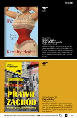 Empik - gazetka promocyjna Tom kultury: książki od środy 09.09 do wtorku 22.09 - strona 39
