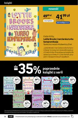 Empik - gazetka promocyjna Tom kultury: książki od środy 09.09 do wtorku 22.09 - strona 56