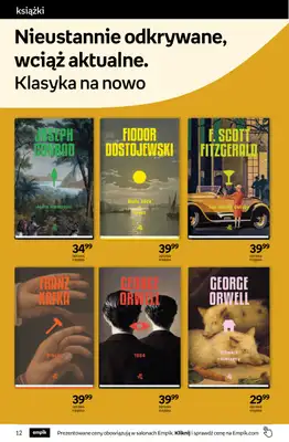 Empik - gazetka promocyjna Tom kultury: książki od środy 09.09 do wtorku 22.09 - strona 12
