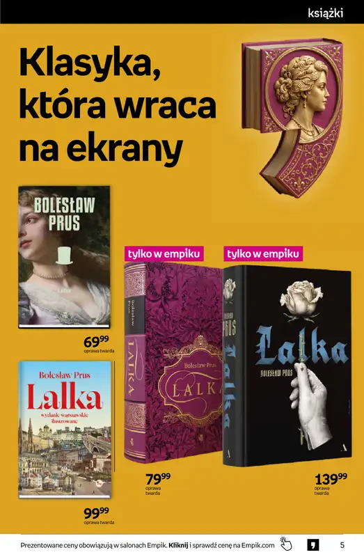 Empik - gazetka promocyjna Tom kultury: książki od środy 09.09 do wtorku 22.09 - strona 5