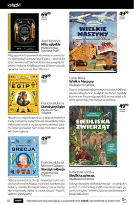 Empik - gazetka promocyjna Tom kultury: książki od środy 09.09 do wtorku 22.09 - strona 54