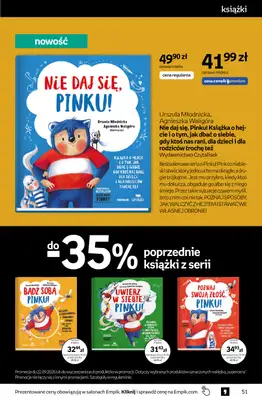 Empik - gazetka promocyjna Tom kultury: książki od środy 09.09 do wtorku 22.09 - strona 51