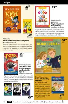 Empik - gazetka promocyjna Tom kultury: książki od środy 09.09 do wtorku 22.09 - strona 52