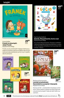 Empik - gazetka promocyjna Tom kultury: książki od środy 09.09 do wtorku 22.09 - strona 48