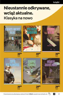 Empik - gazetka promocyjna Tom kultury: książki od środy 09.09 do wtorku 22.09 - strona 13