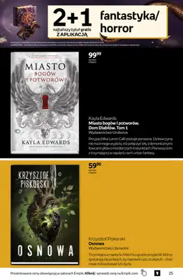 Empik - gazetka promocyjna Tom kultury: książki od środy 09.09 do wtorku 22.09 - strona 25