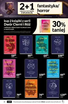 Empik - gazetka promocyjna Tom kultury: książki od środy 09.09 do wtorku 22.09 - strona 26