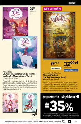 Empik - gazetka promocyjna Tom kultury: książki od środy 09.09 do wtorku 22.09 - strona 53