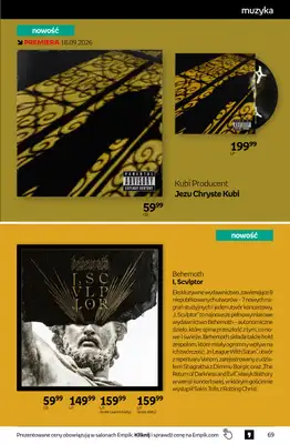 Empik - gazetka promocyjna Tom kultury: muzyka od środy 09.09 do wtorku 22.09 - strona 7