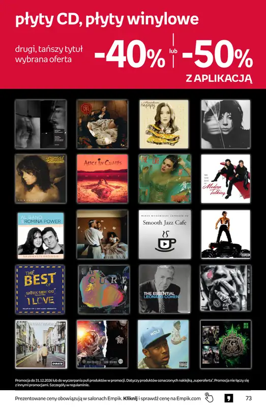 Empik - gazetka promocyjna Tom kultury: muzyka od środy 09.09 do wtorku 22.09 - strona 11