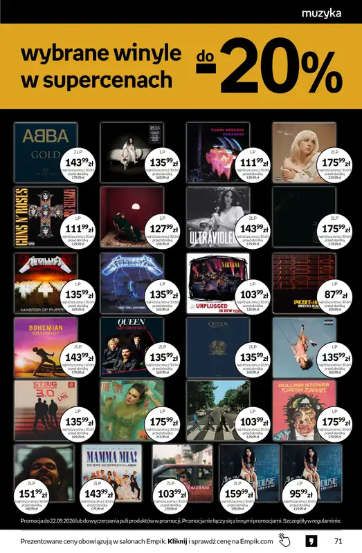 Empik - gazetka promocyjna Tom kultury: muzyka od środy 09.09 do wtorku 22.09 - strona 9