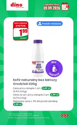 Dino - gazetka promocyjna Specjalna oferta na 09.09.2026 - promocje spoza gazetki od środy 09.09  - strona 7