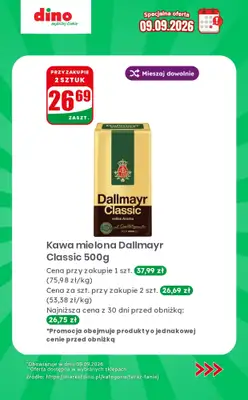 Dino - gazetka promocyjna Specjalna oferta na 09.09.2026 - promocje spoza gazetki od środy 09.09  - strona 3