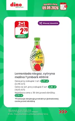 Dino - gazetka promocyjna Specjalna oferta na 09.09.2026 - promocje spoza gazetki od środy 09.09  - strona 5