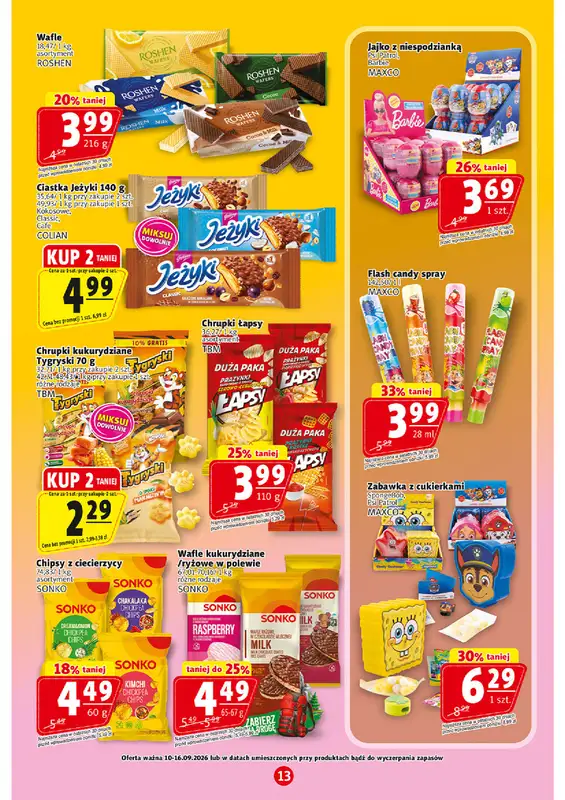 Prim Market - gazetka promocyjna Gazetka od czwartku 10.09 do środy 16.09 - strona 13