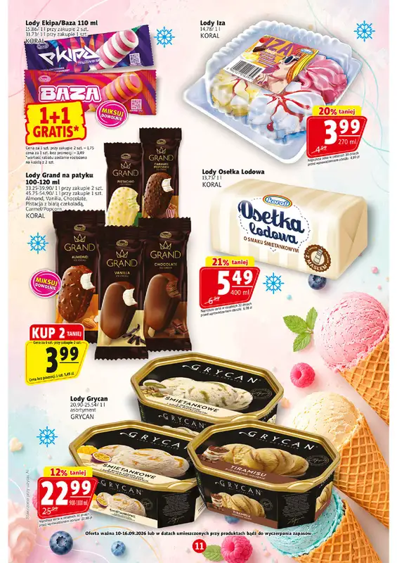 Prim Market - gazetka promocyjna Gazetka od czwartku 10.09 do środy 16.09 - strona 11