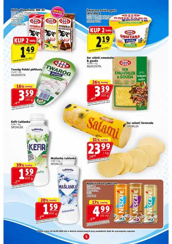 Prim Market - gazetka promocyjna Gazetka od czwartku 10.09 do środy 16.09 - strona 5