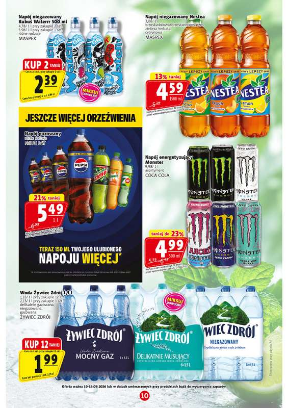 Prim Market - gazetka promocyjna Gazetka od czwartku 10.09 do środy 16.09 - strona 10