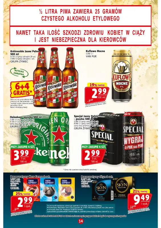 Prim Market - gazetka promocyjna Gazetka od czwartku 10.09 do środy 16.09 - strona 14