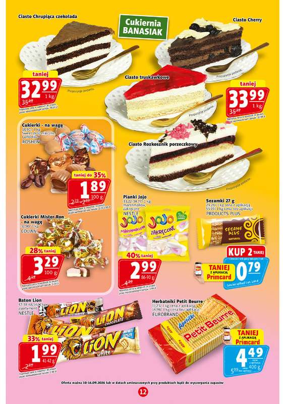 Prim Market - gazetka promocyjna Gazetka od czwartku 10.09 do środy 16.09 - strona 12