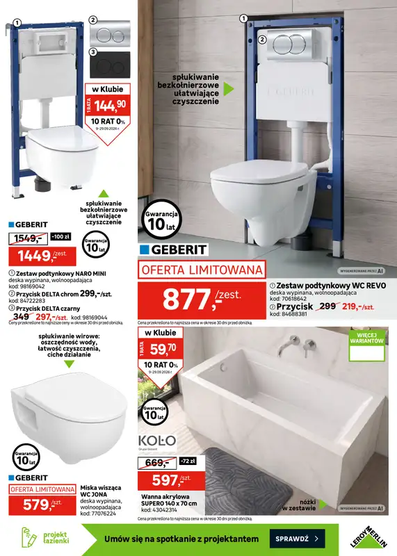 Leroy Merlin - gazetka promocyjna Gazetka Czas na remont od środy 09.09 do wtorku 29.09 - strona 25