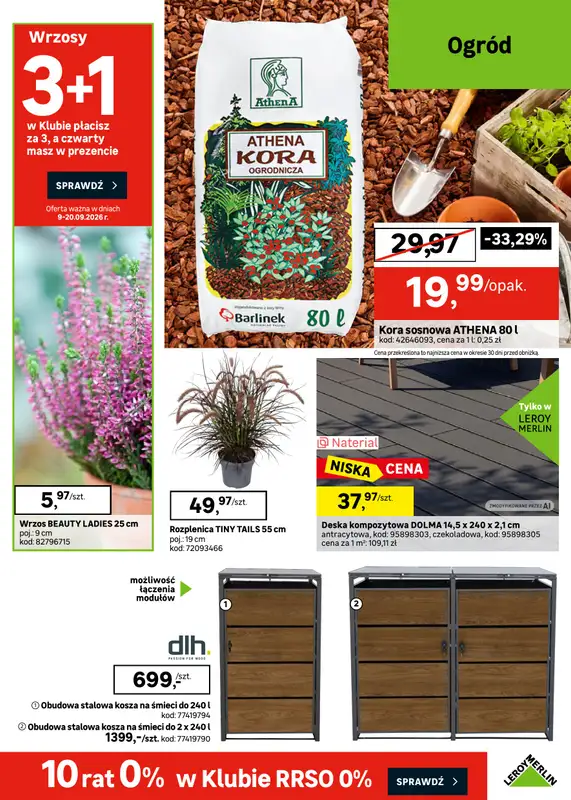 Leroy Merlin - gazetka promocyjna Gazetka Czas na remont od środy 09.09 do wtorku 29.09 - strona 39