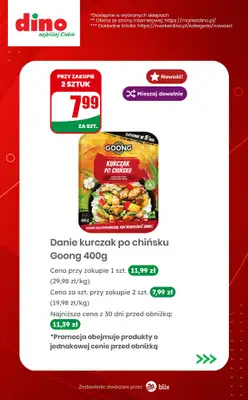 Dino - gazetka promocyjna Nowości w Dino! od środy 09.09  - strona 3