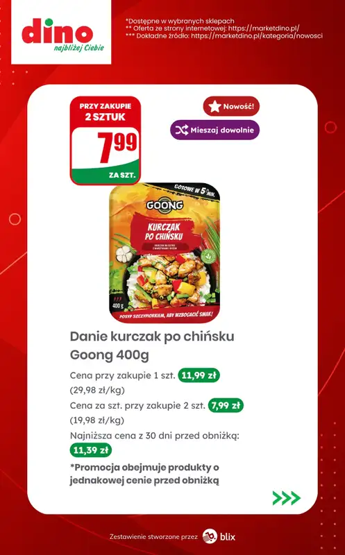 Dino - gazetka promocyjna Nowości w Dino!   - strona 3