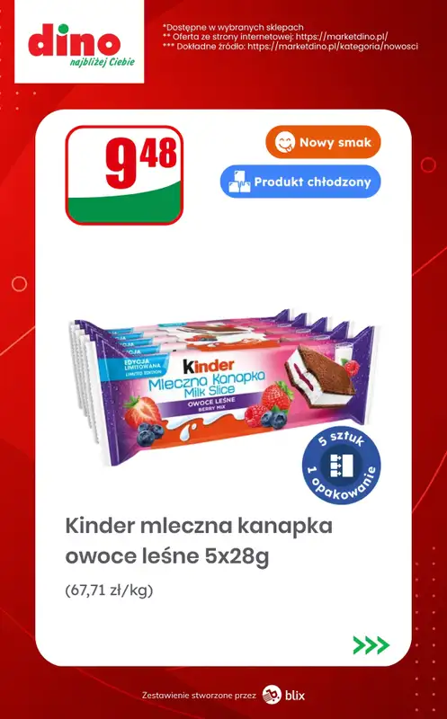 Dino - gazetka promocyjna Nowości w Dino!   - strona 2