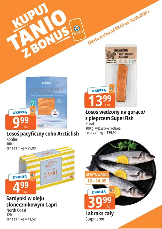 Leclerc - gazetka promocyjna Kupuj tanio z bonus od środy 09.09 do soboty 19.09 - strona 4