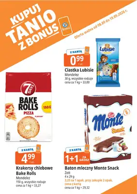 Leclerc - gazetka promocyjna Kupuj tanio z bonus od środy 09.09 do soboty 19.09